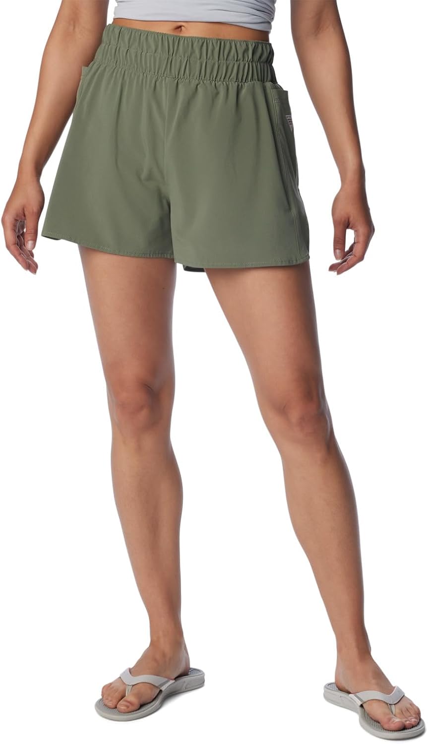 

Женские шорты Columbia Tidal Light Lined, Cypress/Peach Fizz