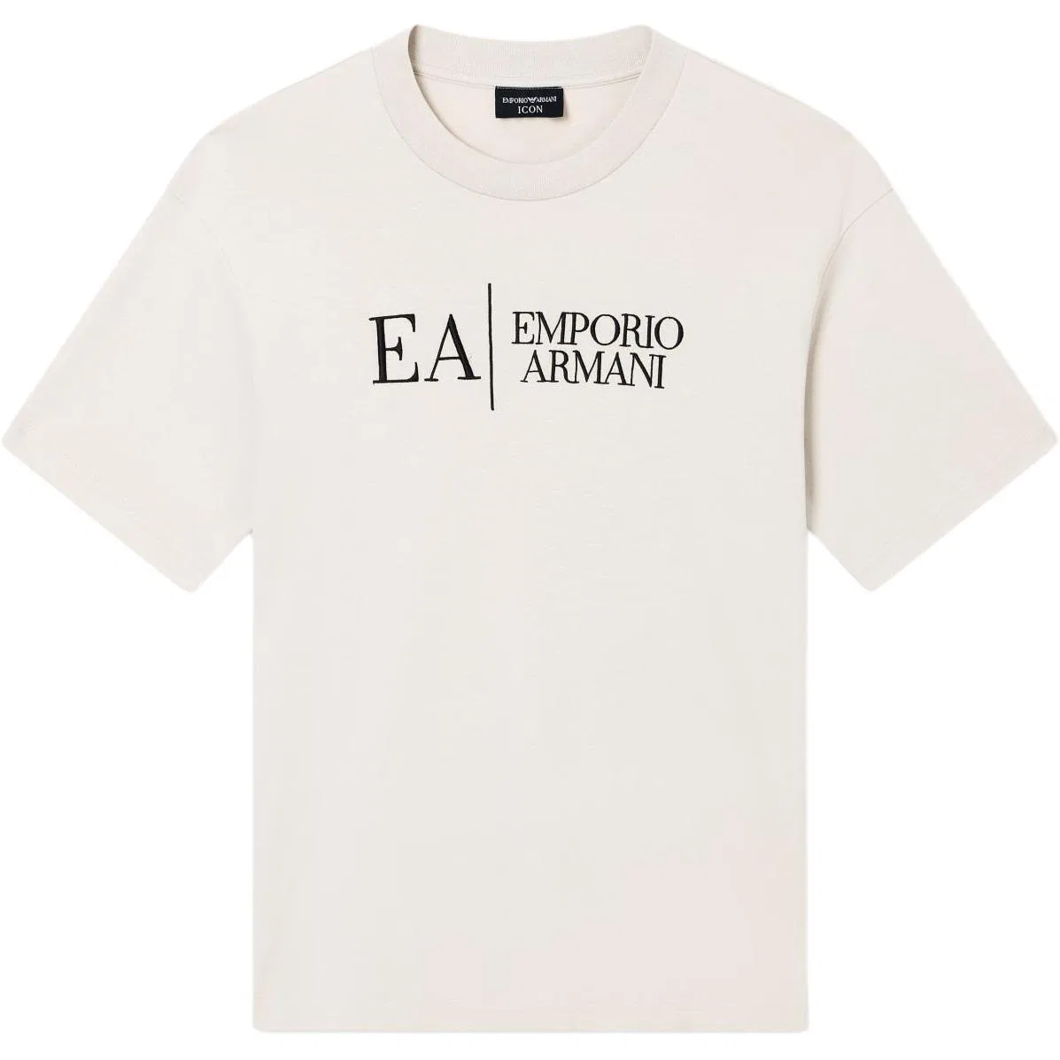 Футболка хлопковая EMPORIO ARMANI Light Umber