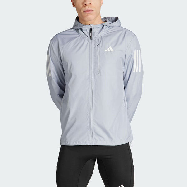 Куртка имеют размер Куртка для бега в Азии Adidas, фиолетовый — фото 3