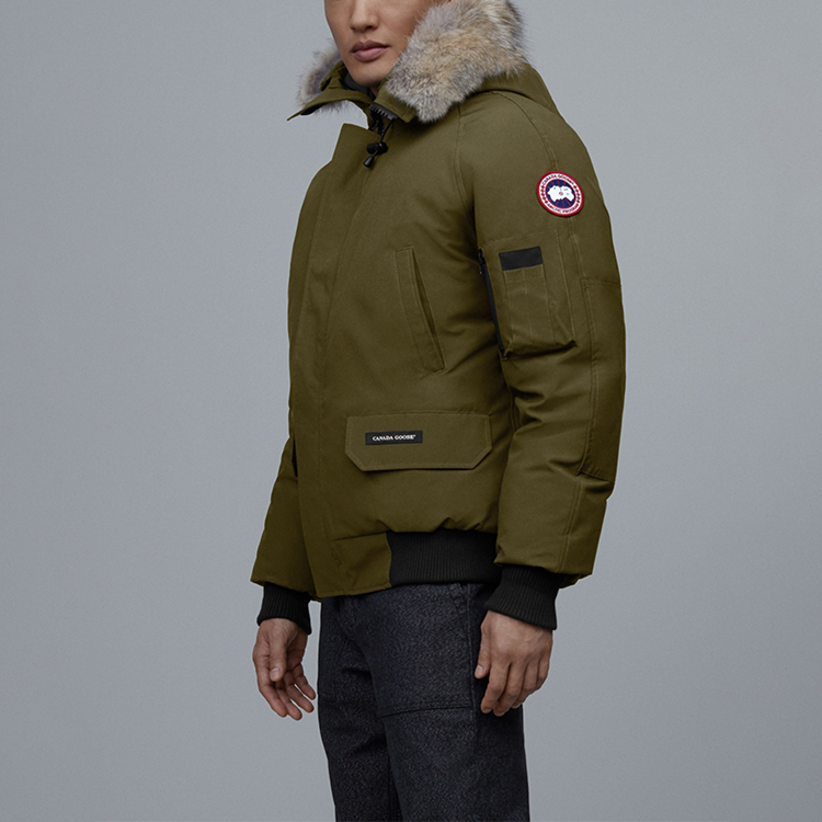 Куртка утепленная Chilliwack серии мужская армейский зеленый Canada Goose — фото 2