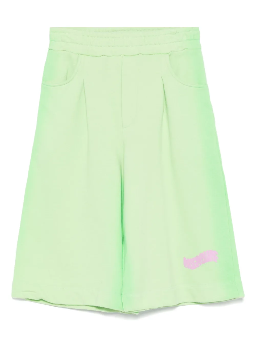 

Шорты с логотипом MSGM Kids, зеленый