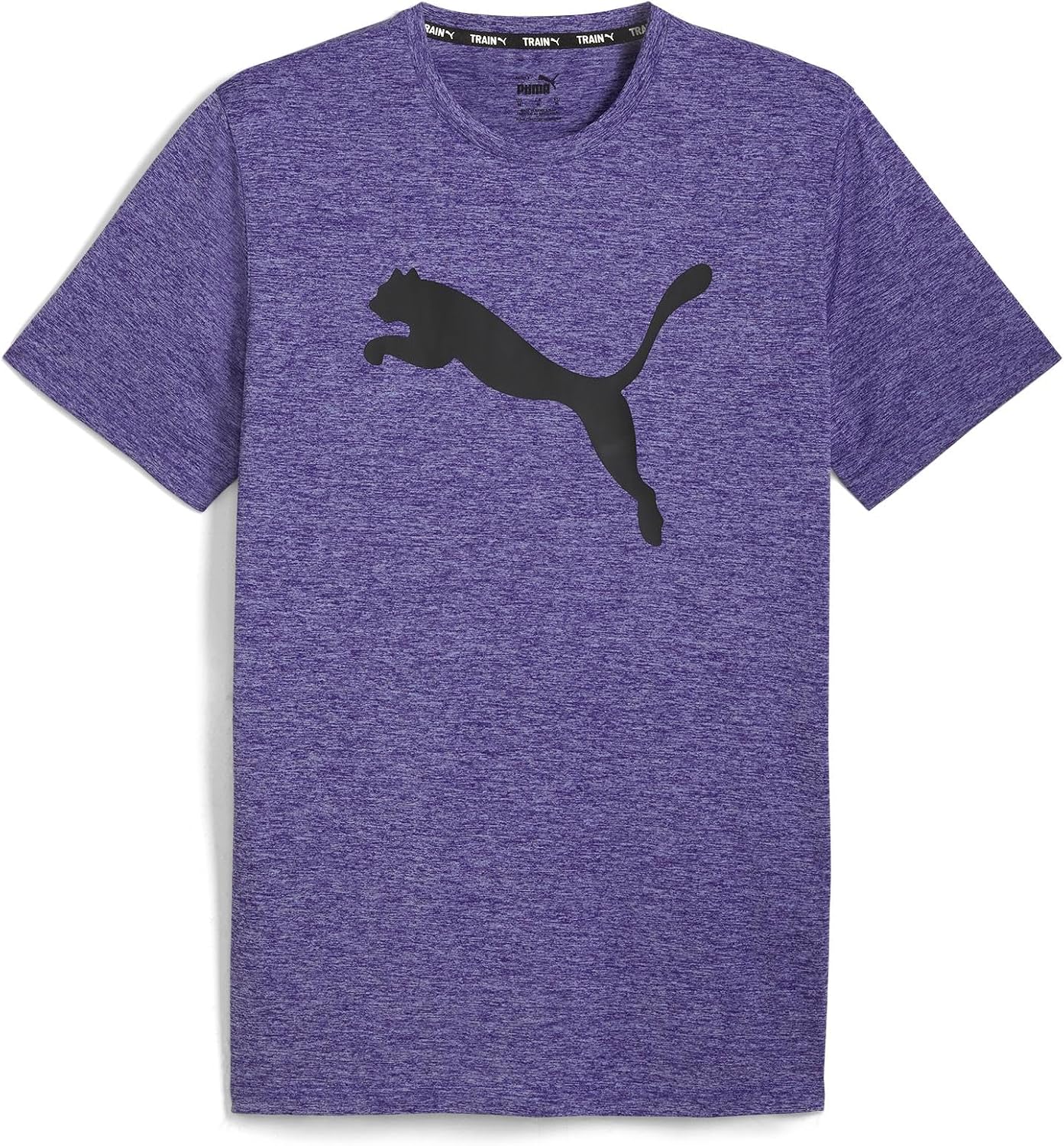 

Мужская быстросохнущая футболка Puma 523004 для тренировок, спортзала и йоги с коротким рукавом. Любимая футболка Heat Cat SS