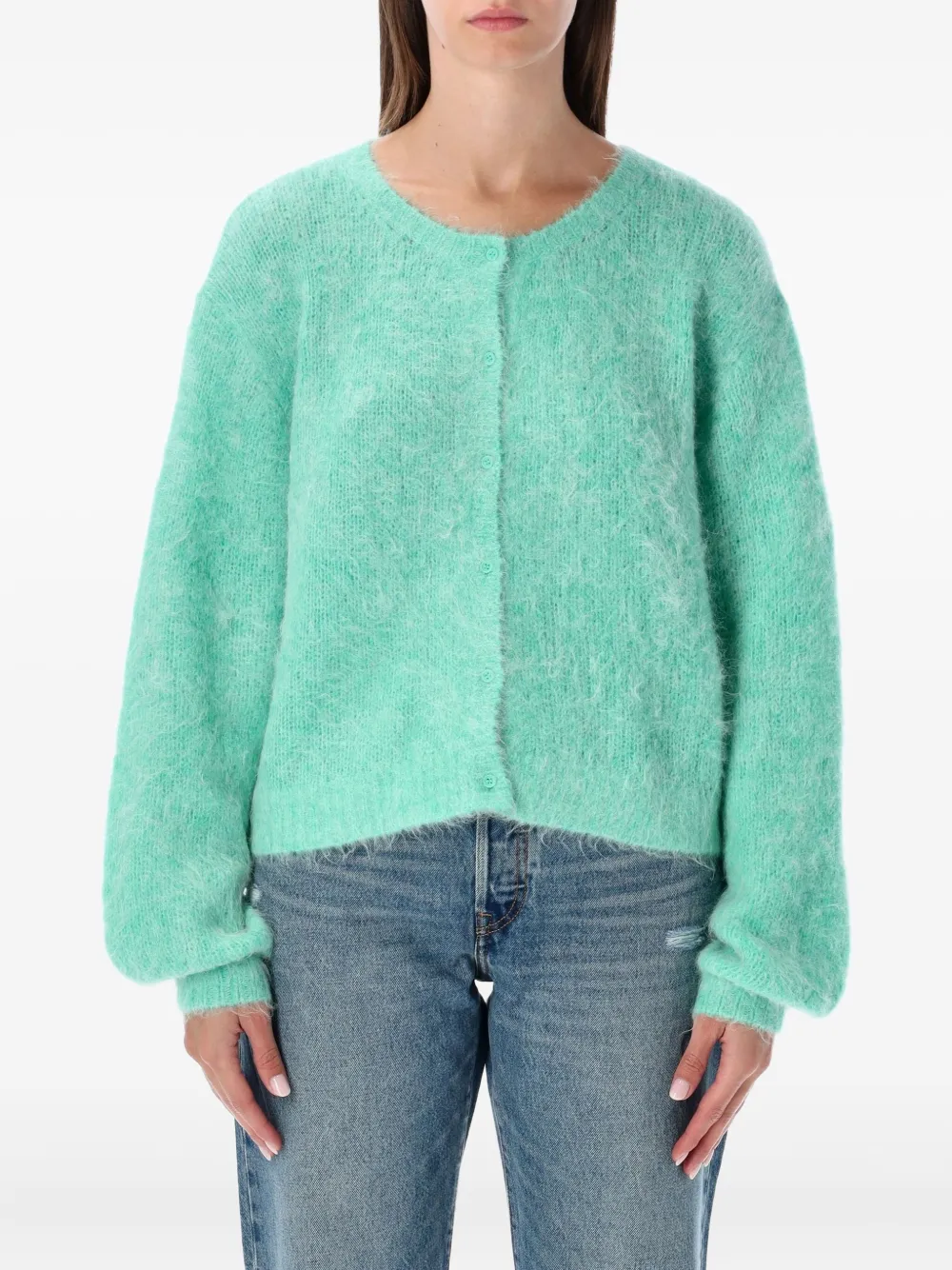 

Кардиган на пуговицах American Vintage, зеленый