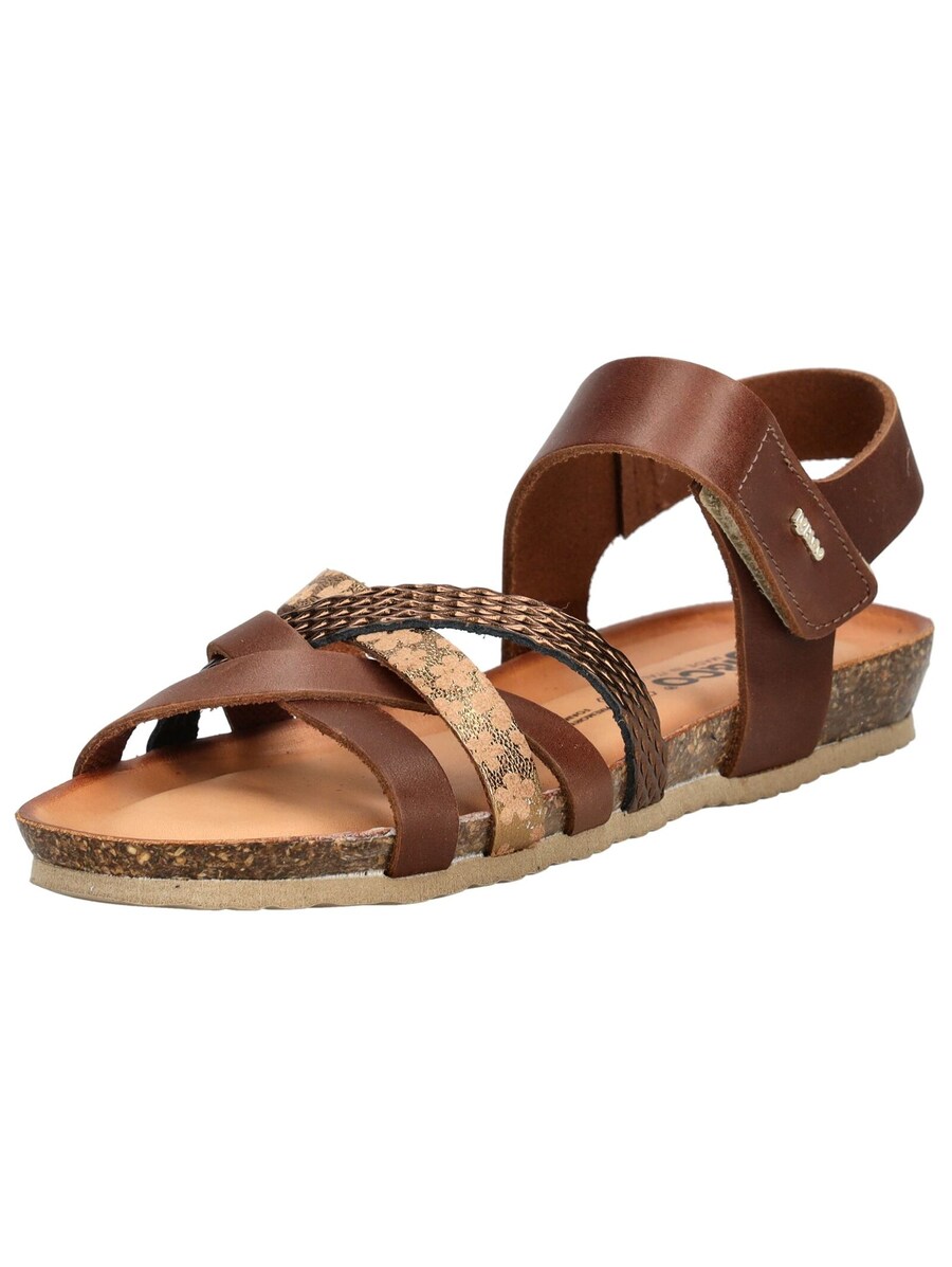 Босоножки на ремешках IGI&CO, цвет Brown/Light brown