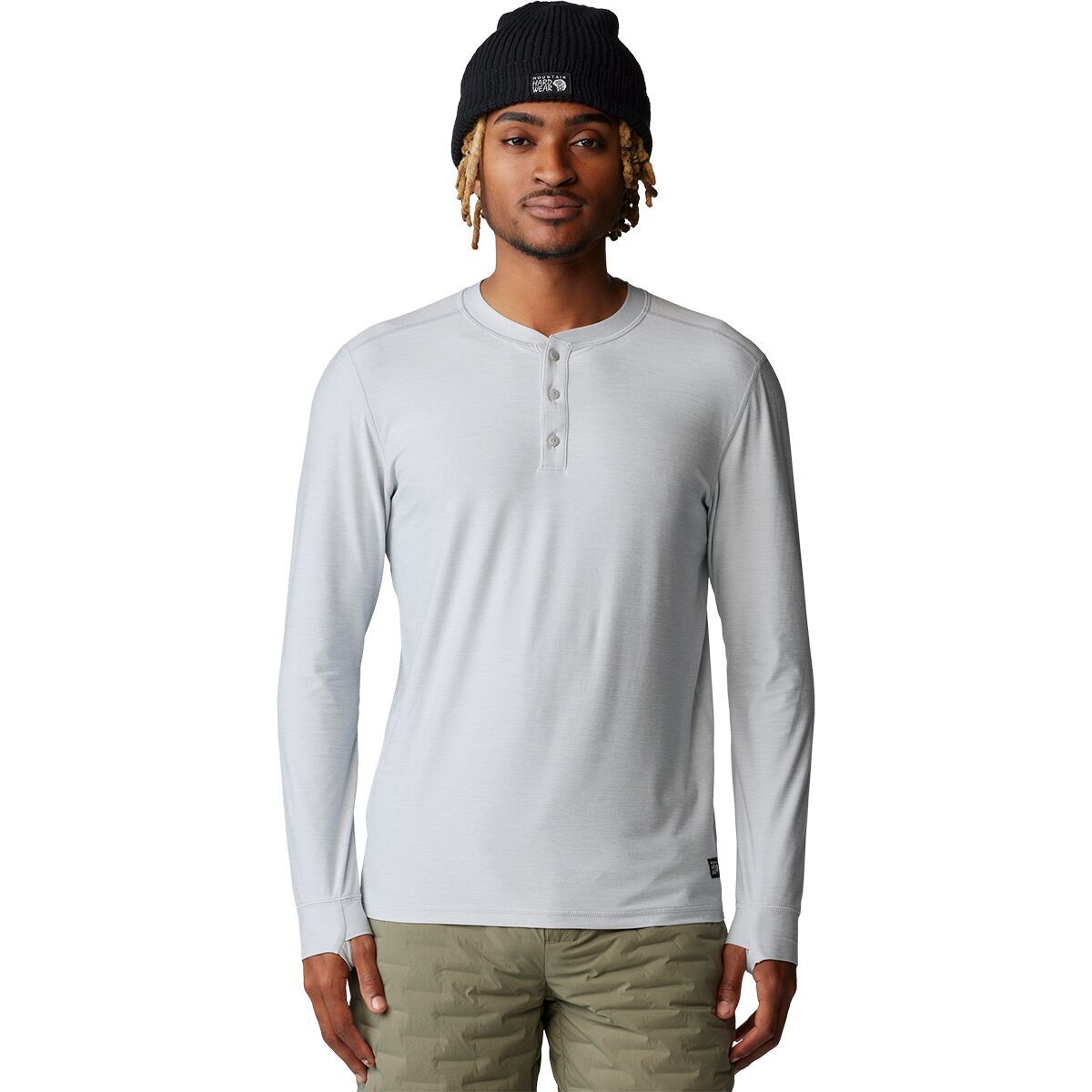 

Чил экшен лонгслив Mountain Hardwear, цвет glacial heather