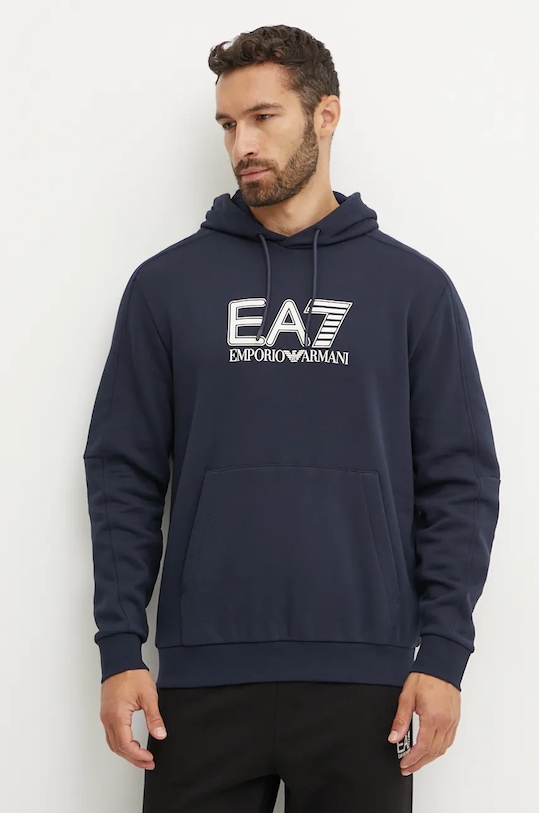 

Толстовка Ea7 Emporio Armani, темно-синий