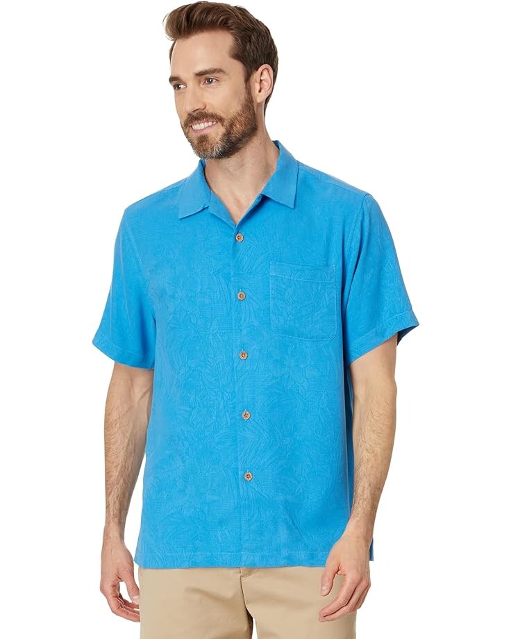 

Рубашка Tommy Bahama Tropic Isles, цвет Blue Canal