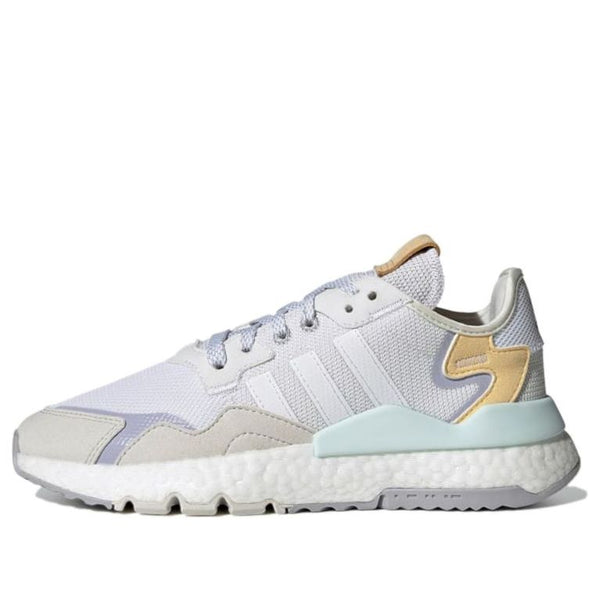 Кроссовки оригинальные nite jogger Adidas, белый