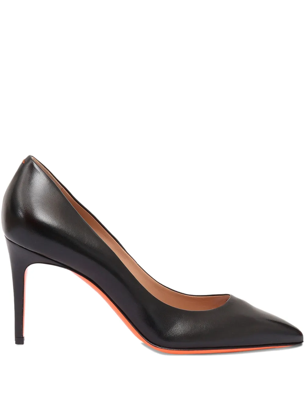Туфли с заостренным носком Santoni, черный