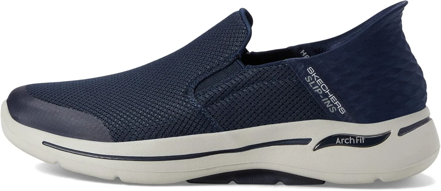 

Мужские кроссовки Skechers Gowalk Arch Fit без застежек, темно-синий