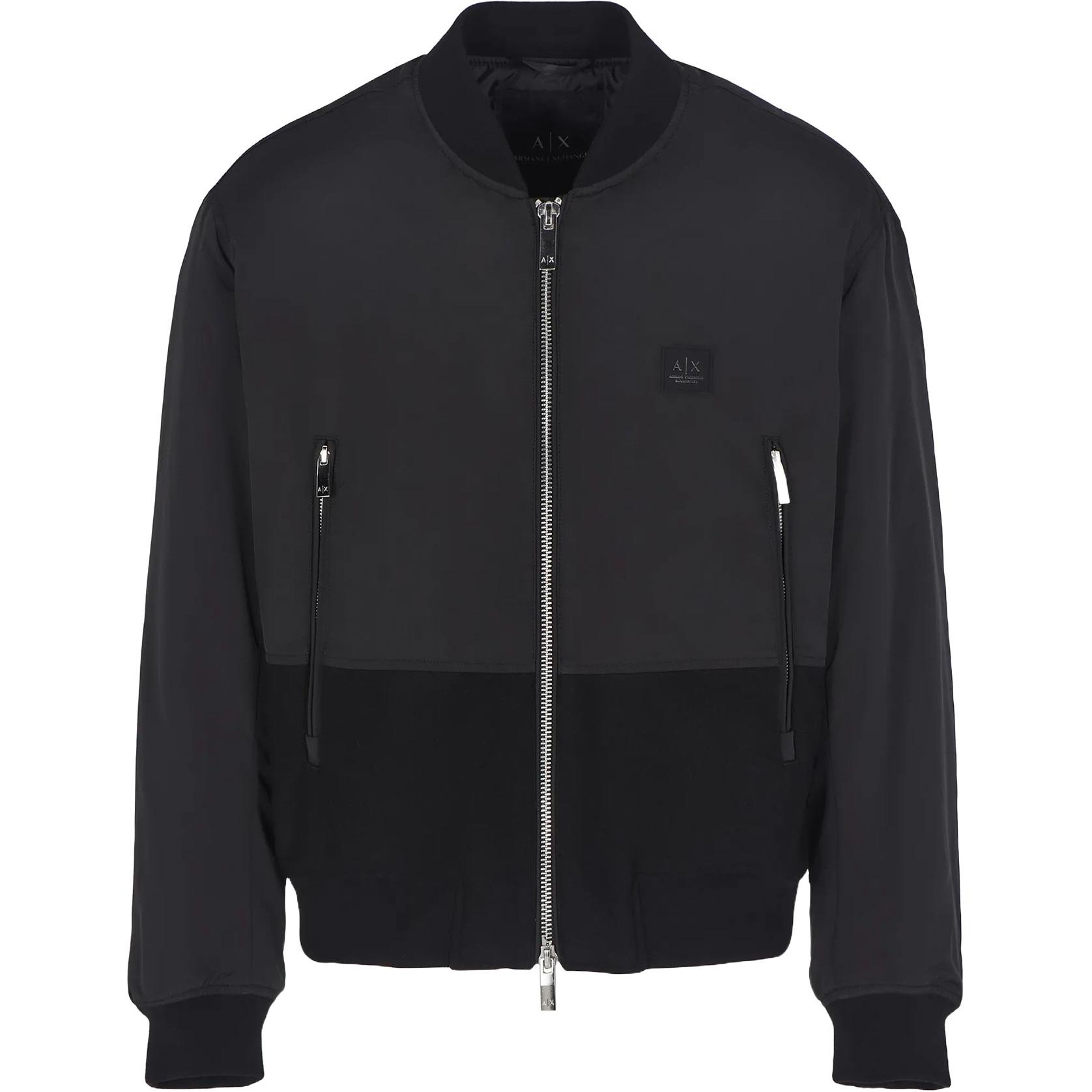 

ARMANI EXCHANGE Куртка-бомбер с логотипом, Black