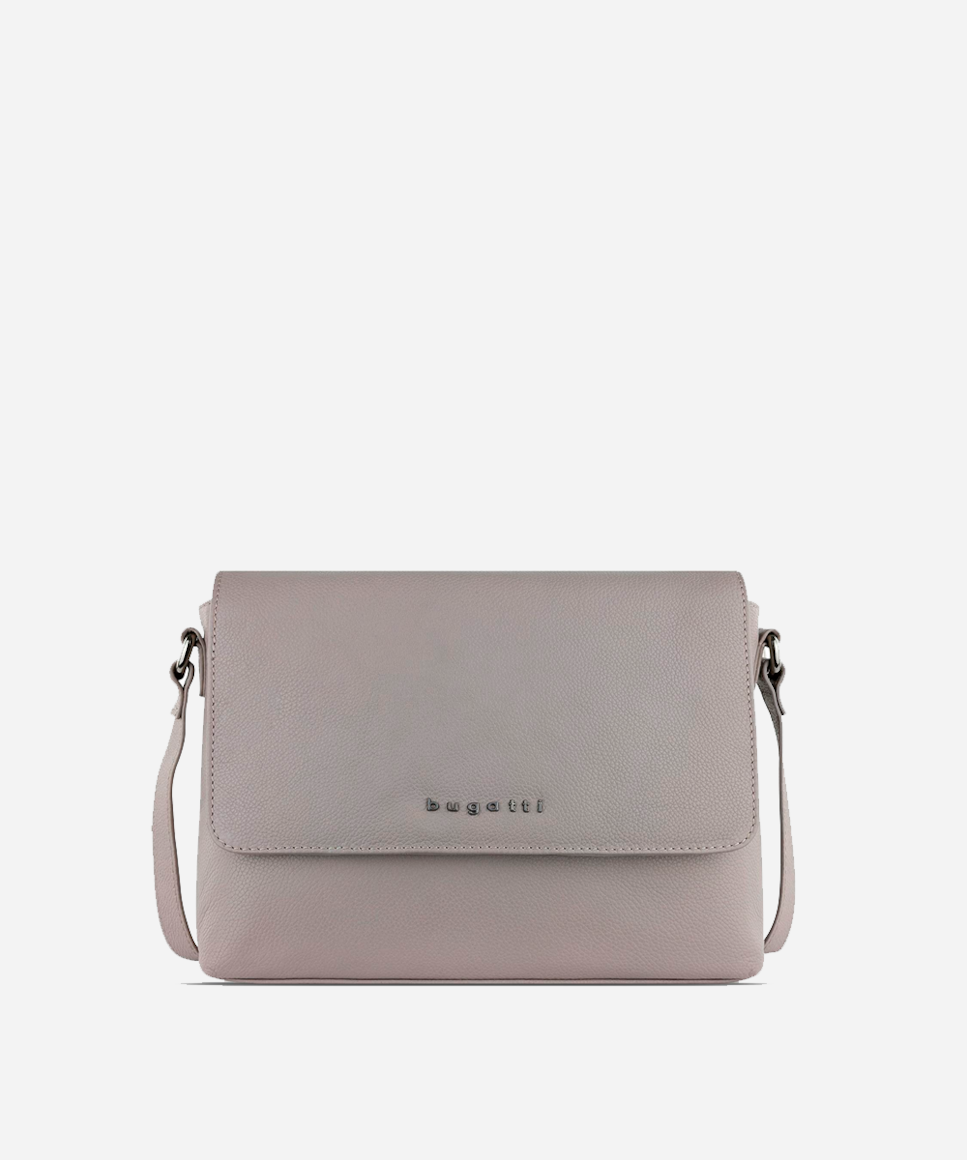 

Женская сумка-бандо с кожаным клапаном Bugatti, пастельно-розовый