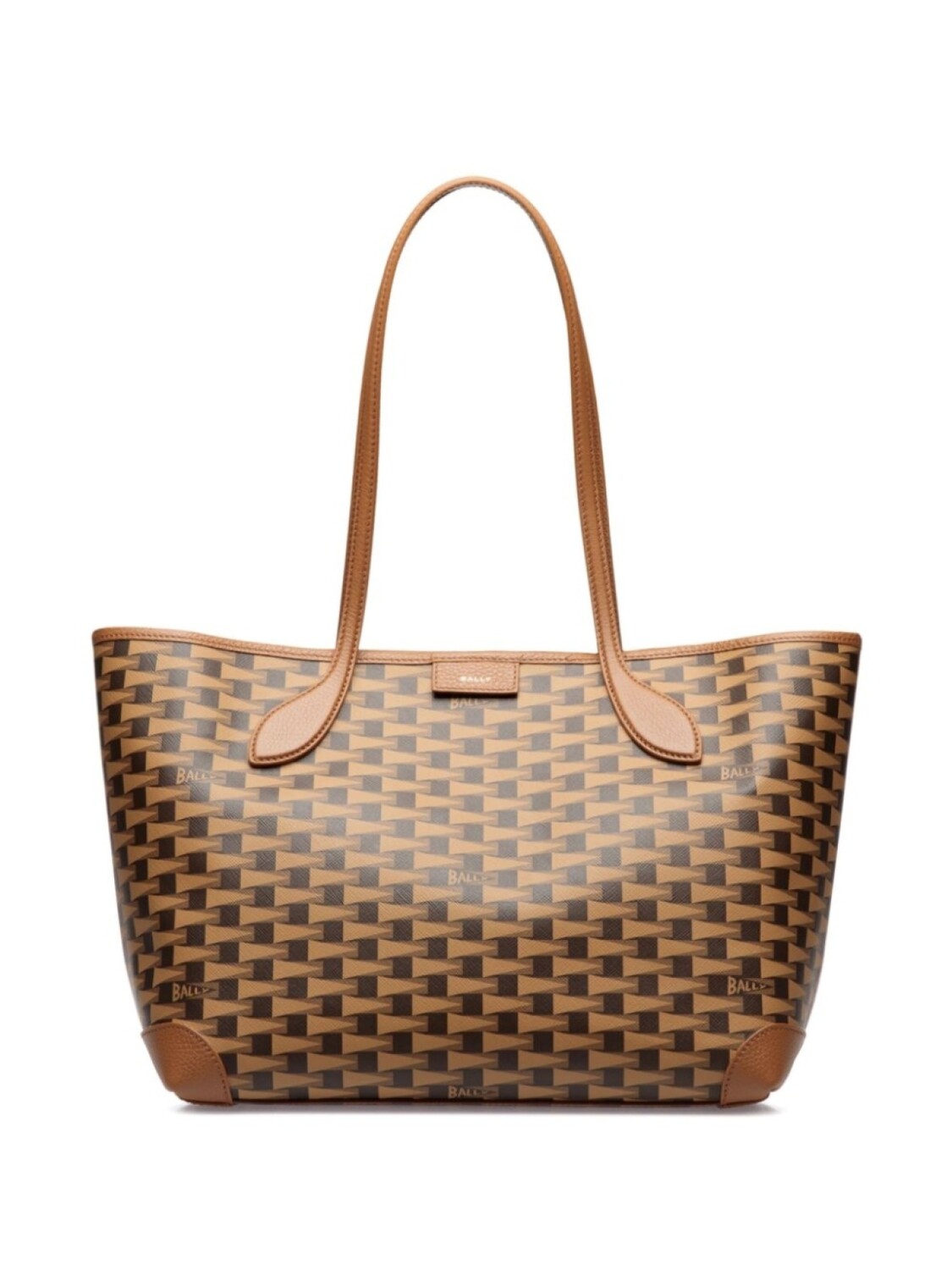 

Bally сумка с графическим принтом, коричневый