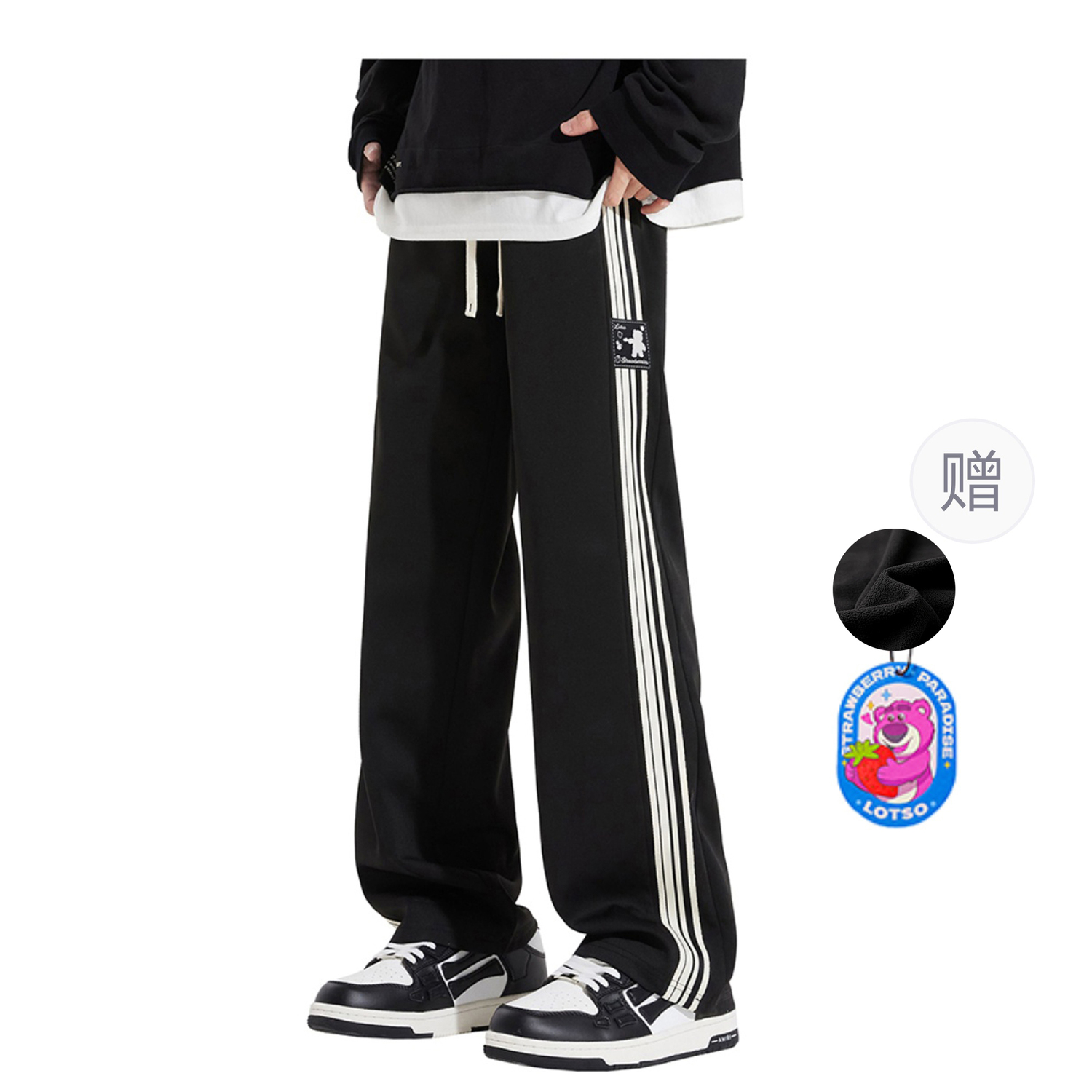 

Вязаные спортивные штаны унисекс Disney, черный