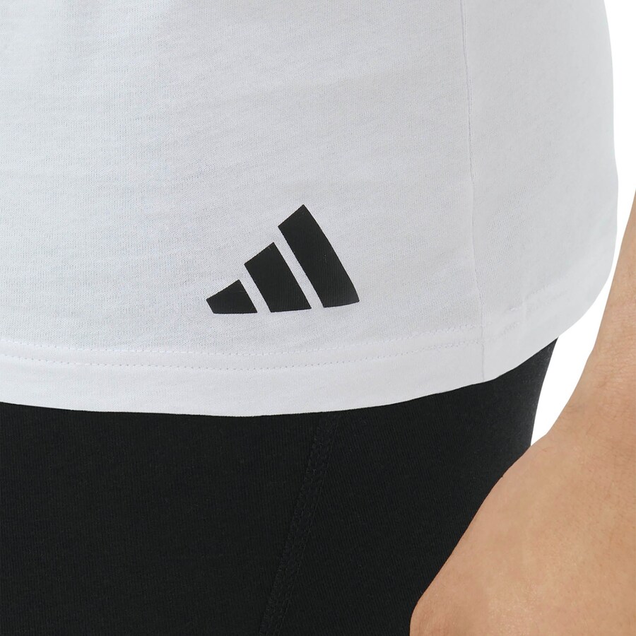 Футболка ADIDAS ORIGINALS, mottled grey/Black/White — фото 4