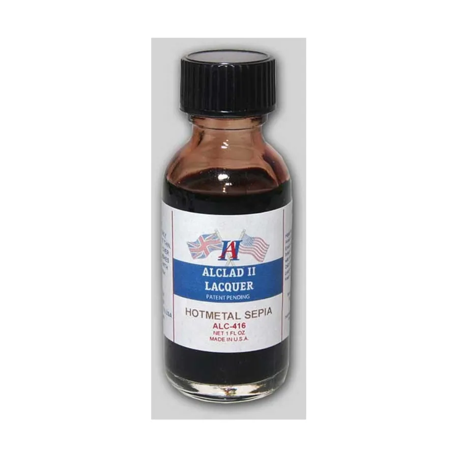

Горячая металлическая сепия, Alclad II Lacquers