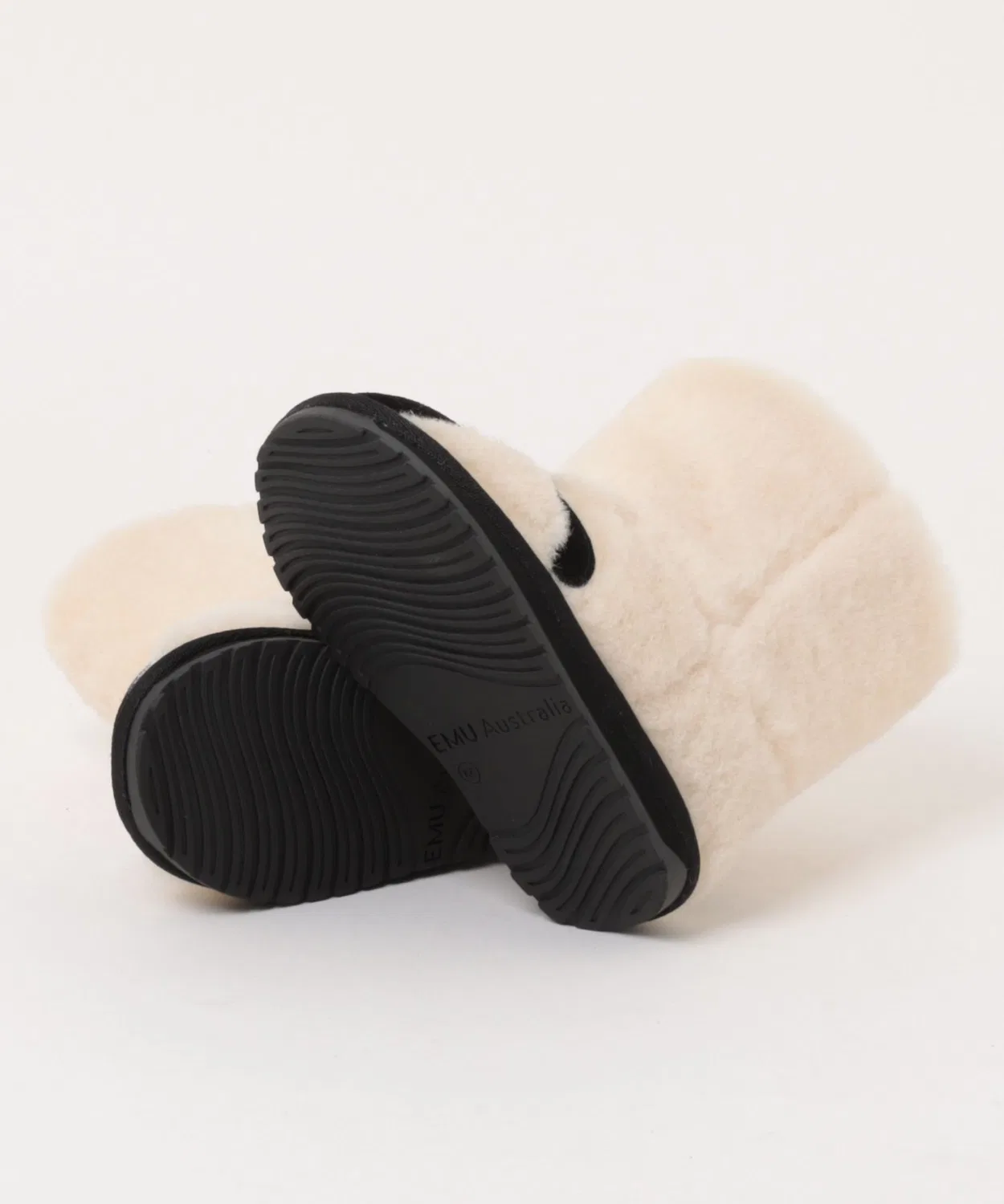 Детские ботинки Shaun The Sheep EMU Australia из мериноса и замши натуральный — фото 3