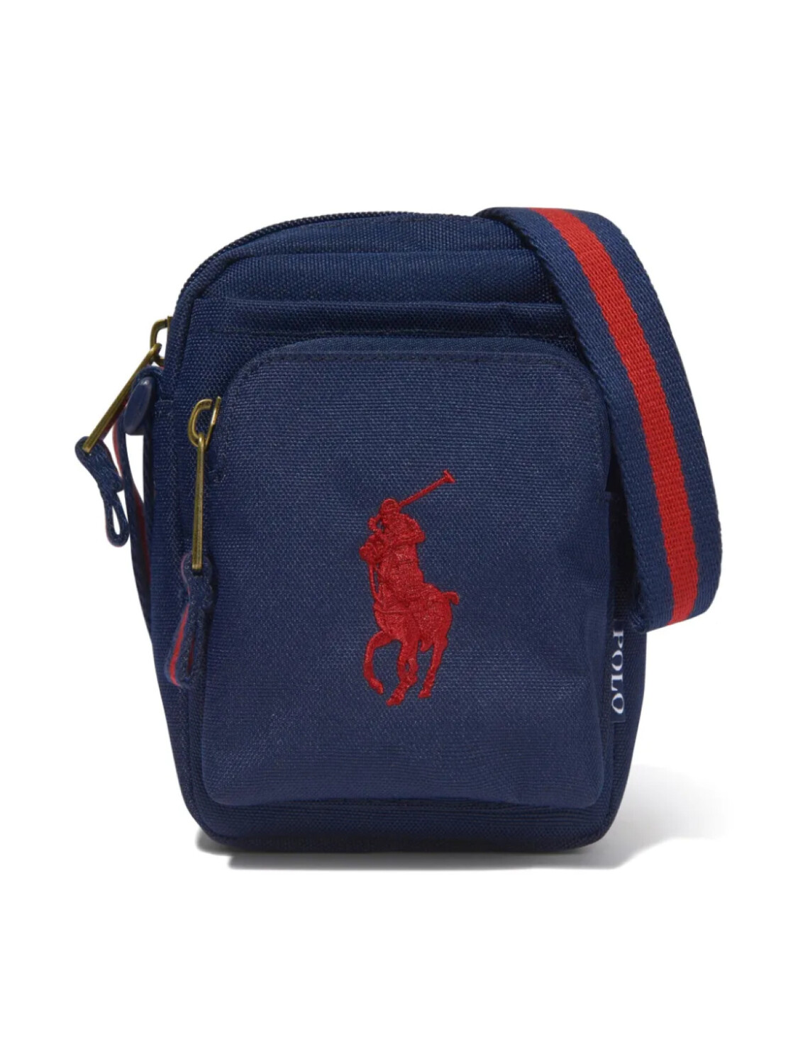 

POLO RALPH LAUREN KIDS сумка на плечо с вышивкой Polo Pony, синий