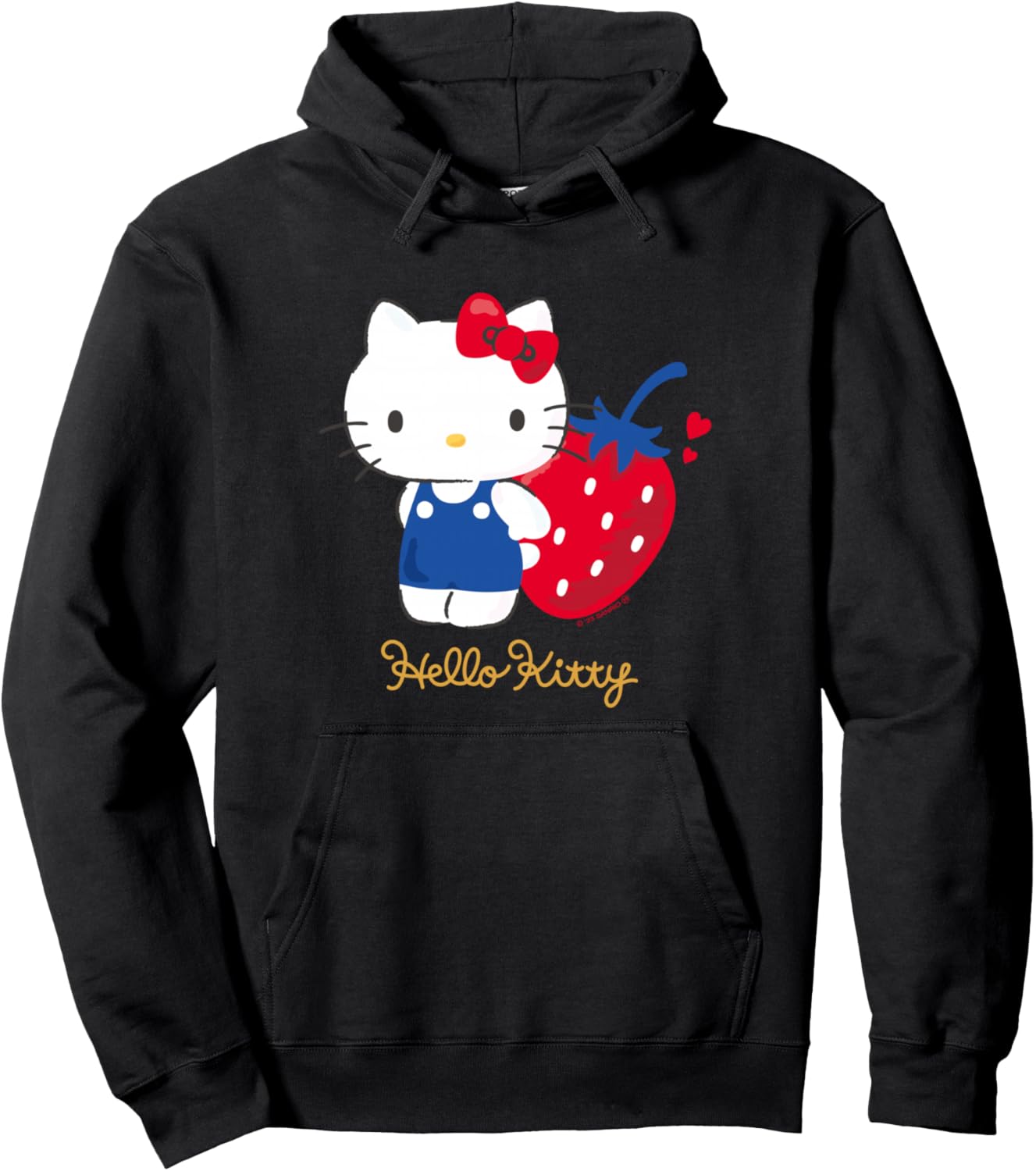 

Худи Hello Kitty «Клубничка», черное Sanrio (Watanabe), Черный, Худи Hello Kitty «Клубничка», черное Sanrio (Watanabe)