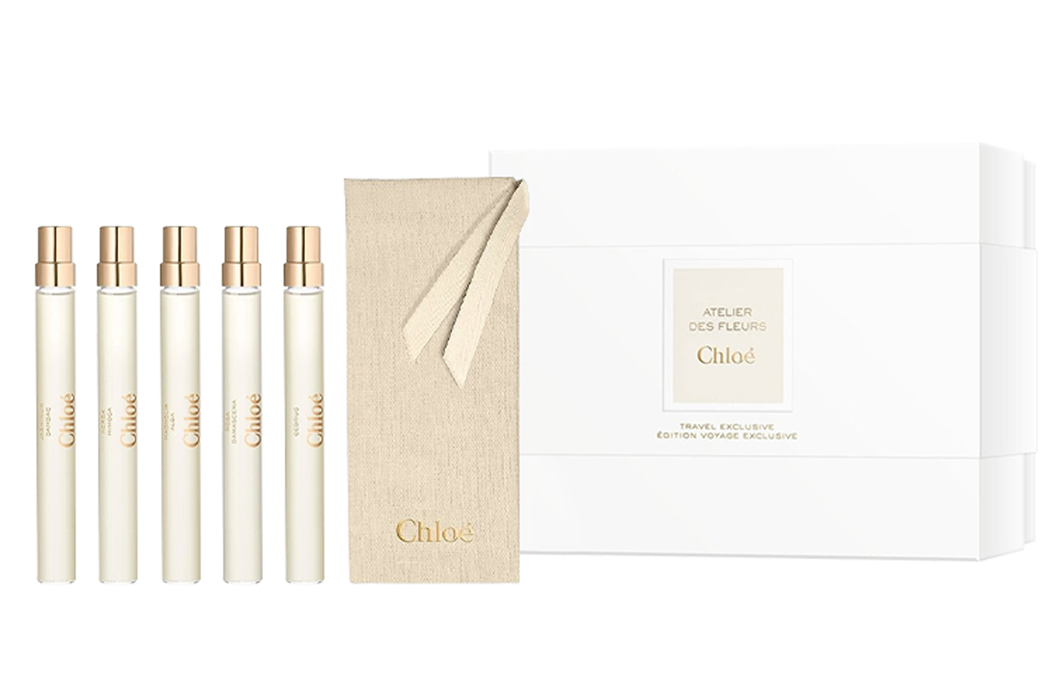 Набор духов chloe wonderland garden travel exclusive, парфюмерная вода edp, цветочные ноты, 10 мл*5 шт Chloé — фото 2