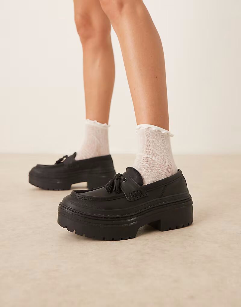 Лоферы Converse Chuck Taylor All Star на платформе черного цвета
