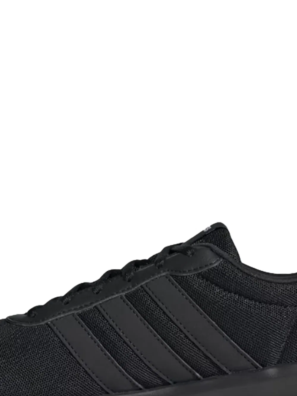 Легкие кроссовки-гонщики на шнуровке Adidas, черный — фото 2