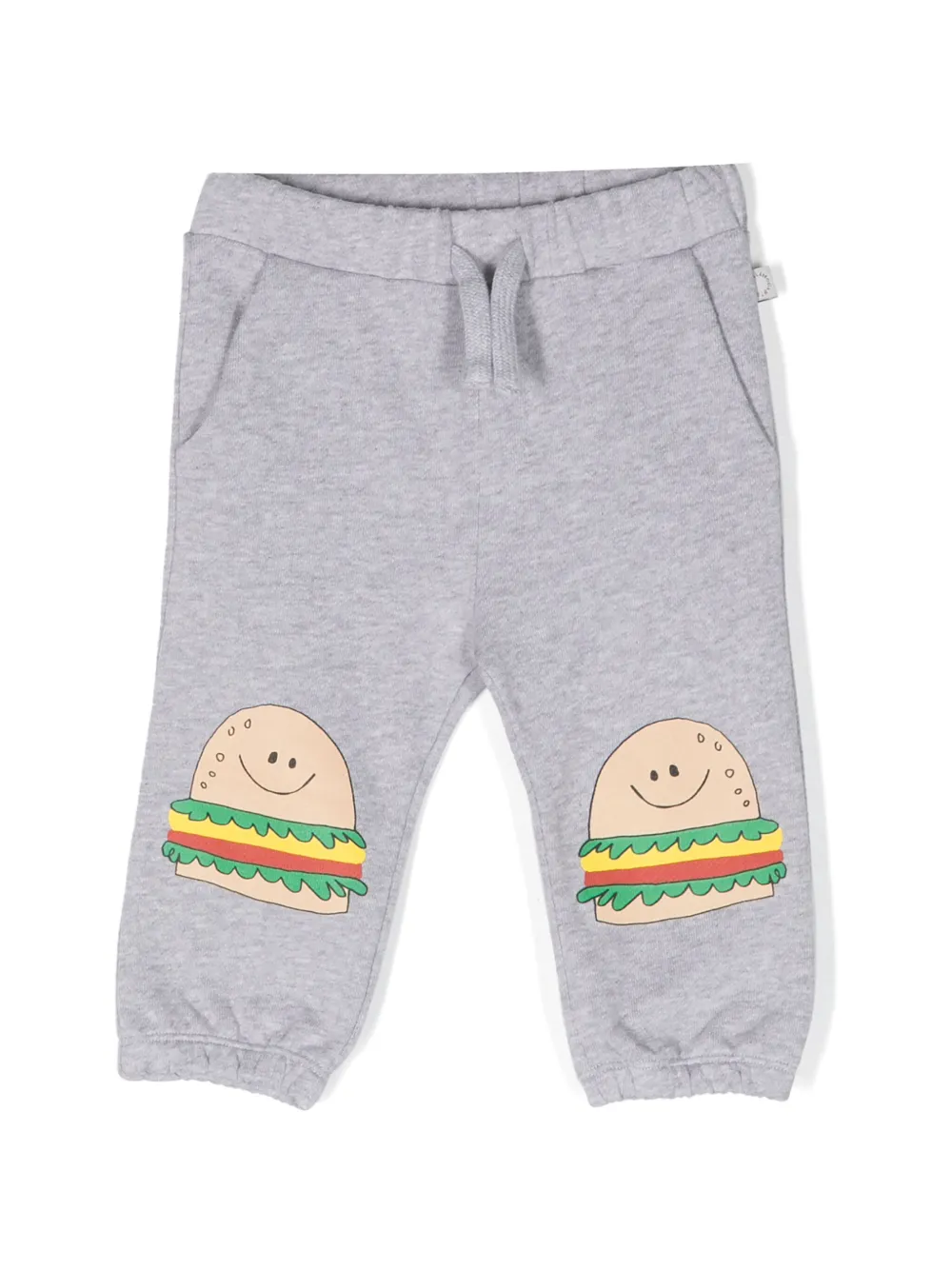 

Спортивные брюки с принтом Stella McCartney Kids, серый