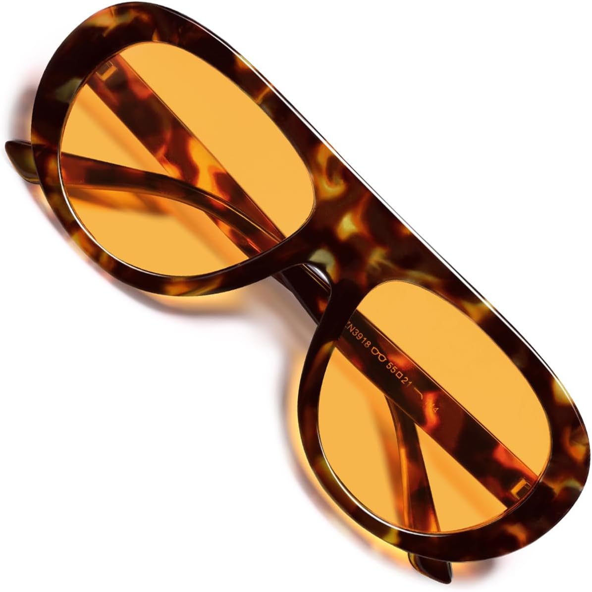 

Солнцезащитные очки-авиаторы VANLINKER в стиле ретро для женщин, шикарные, классические, винтажные, в стиле 70-х, модные, массивные, с защитой от УФ-излучения UV400, VL9865, C4 Tortoise Frame/Orange Lenses