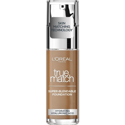 

L'Oreal Paris True Match Жидкая тональная основа для ухода за кожей с гиалуроновой кислотой SPF 17 30 мл 8,5 Вт Ириска L'Oréal