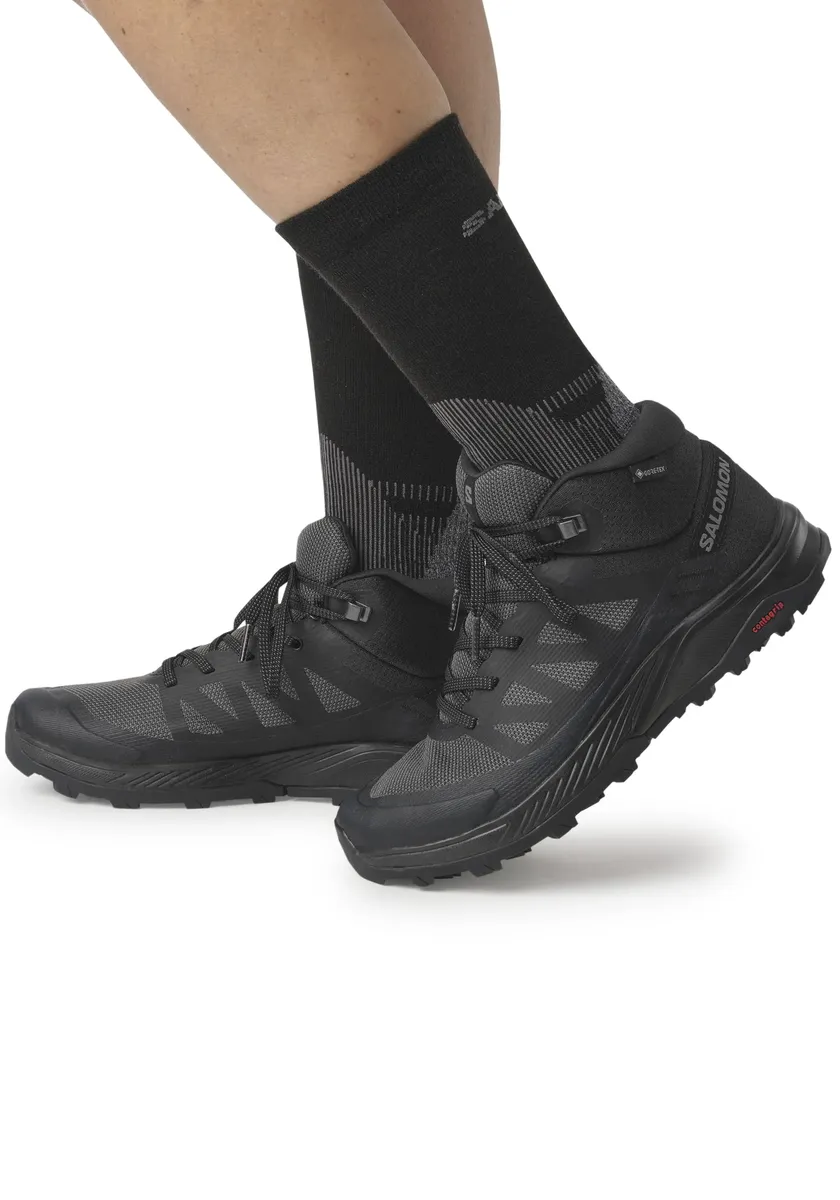 Кроссовки Salomon "OUTRISE MID GORE-TEX W", водонепроницаемые, черный