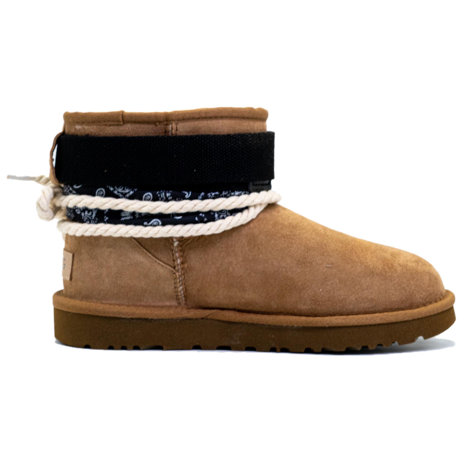 

CLASSIC MINI Зимние ботинки женские каштановые Ugg, цвет Chestnut