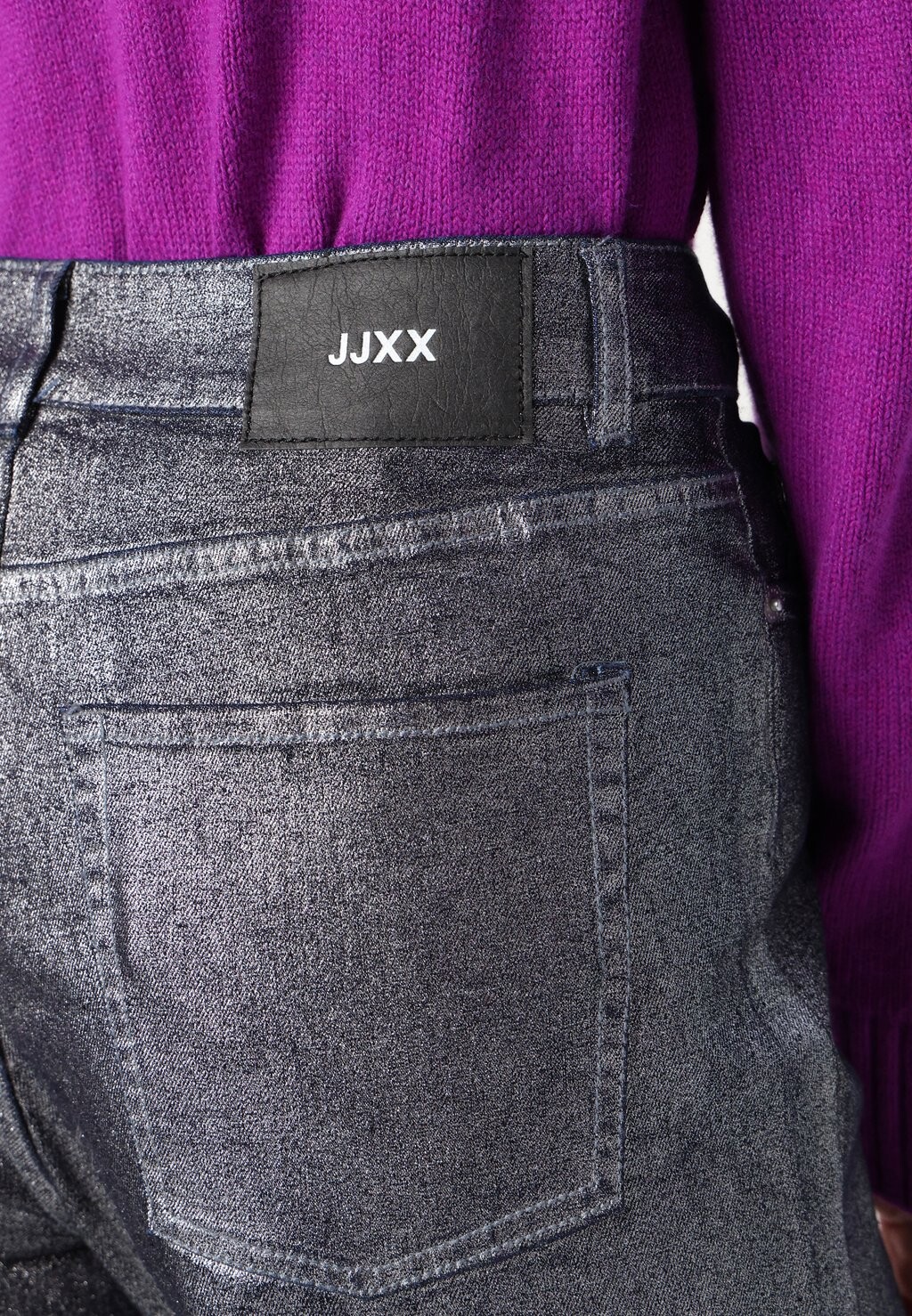 

Джинсы прямого кроя JXTOKYO MIKEA WIDE SHINY JJXX, синий деним