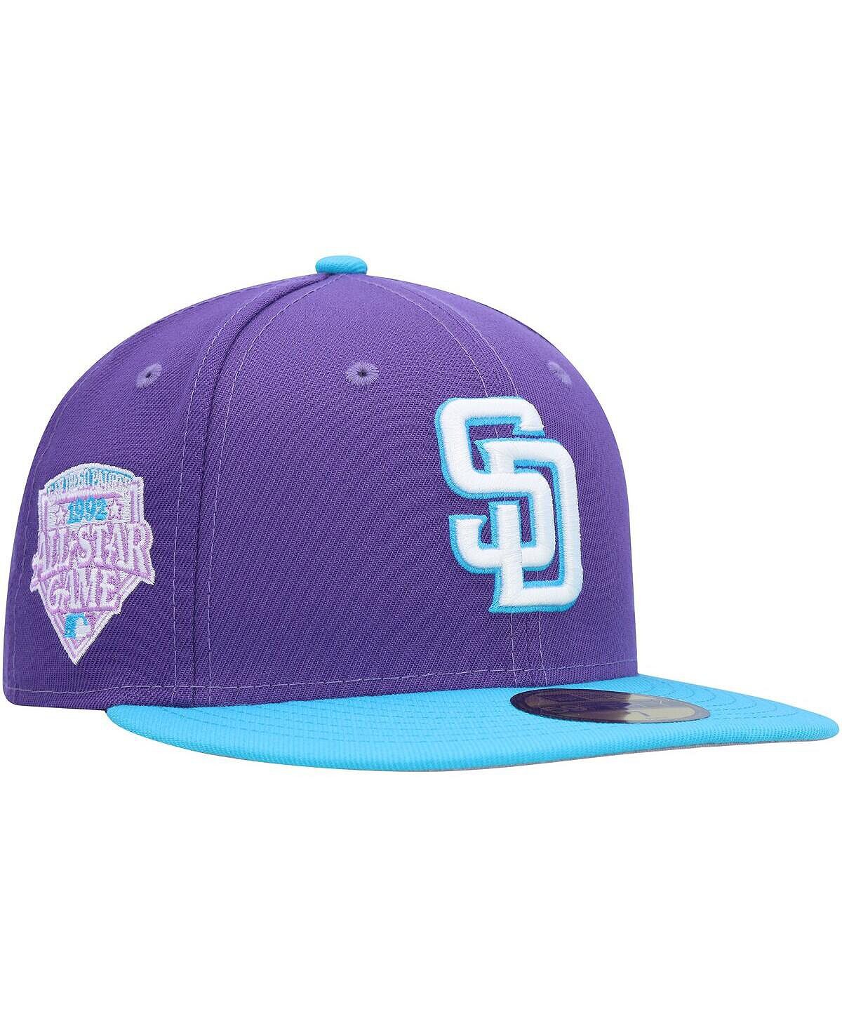 

Мужская фиолетовая приталенная шляпа San Diego Padres Vice 59FIFTY New Era