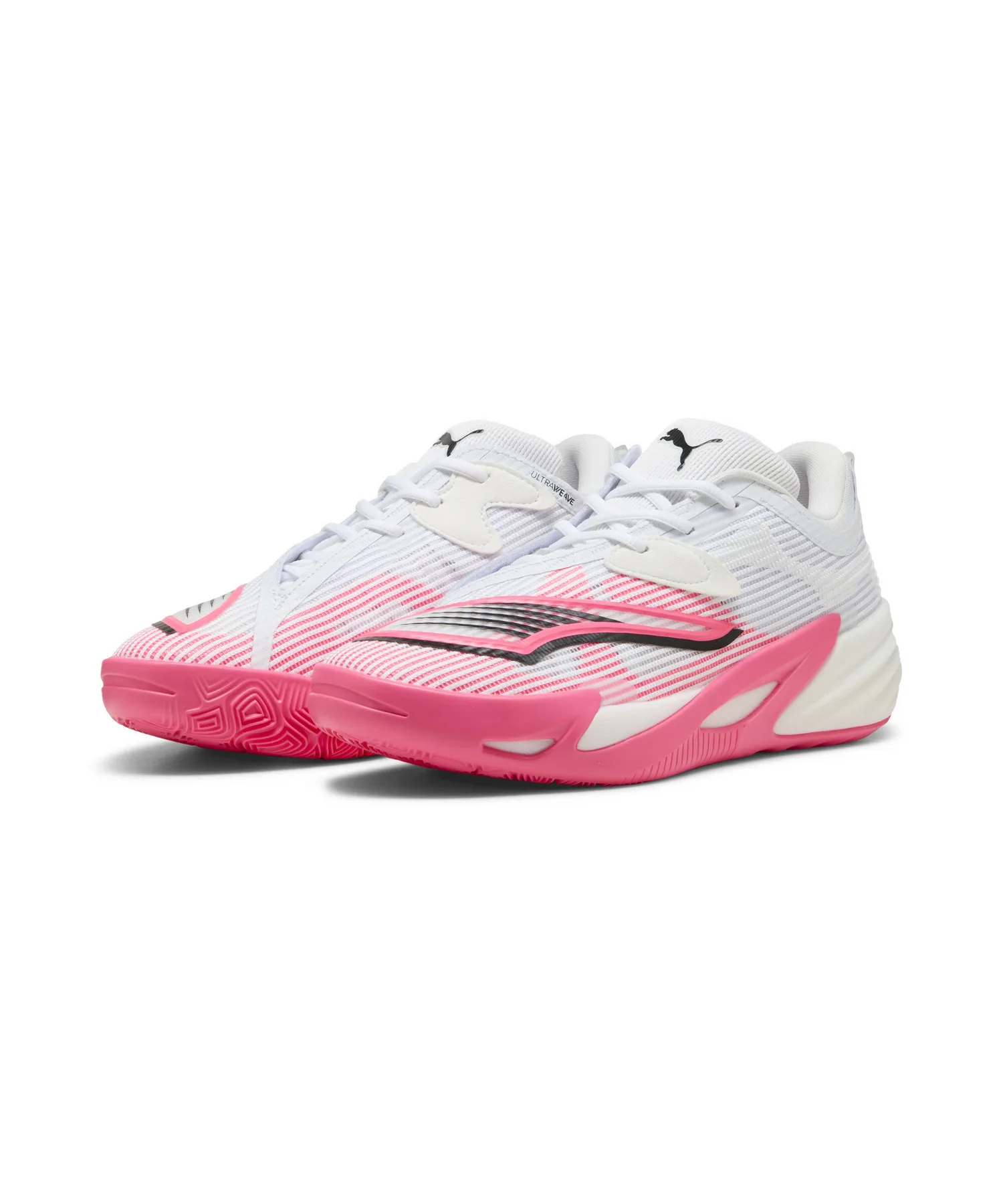Мужские баскетбольные кроссовки с технологией NITRO All-Pro NITRO 2 PUMA бело-розовые — фото 2