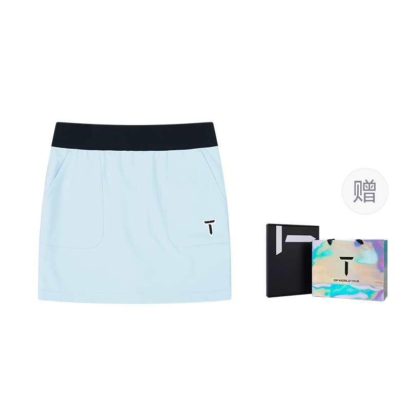 

Повседневная короткая юбка SS24 для женщин EUROPEAN TOUR, светло-голубой