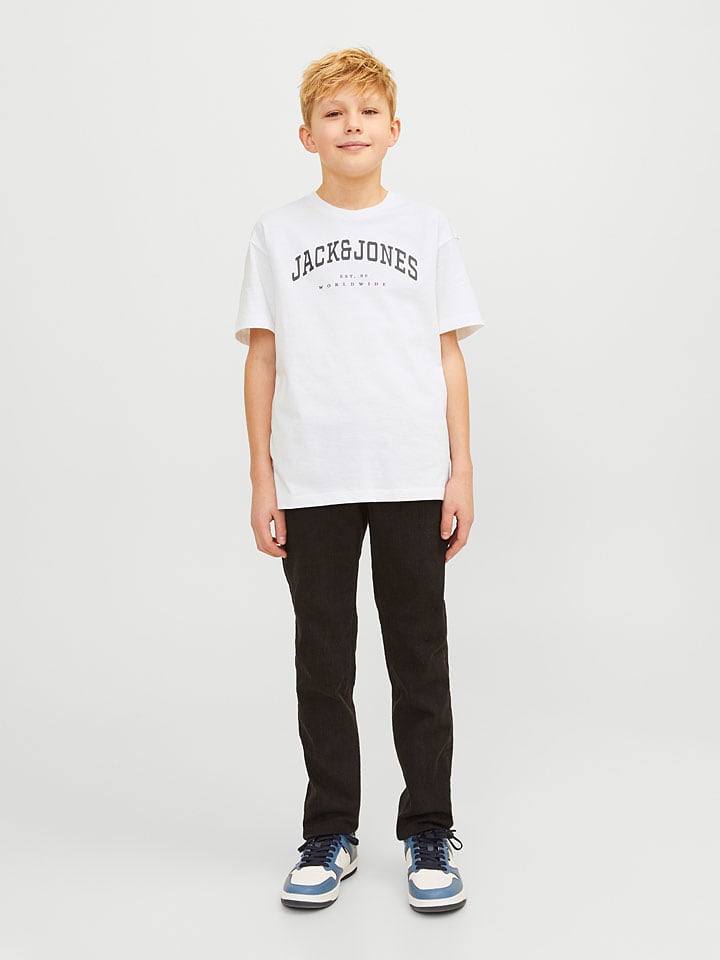 

JACK & JONES Junior Белая футболка "Калеб", Белый, JACK & JONES Junior Белая футболка "Калеб"