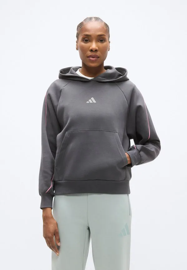 Толстовка стадиона Adidas Sportswear, Grey Six/Tropic Bloom/Grey