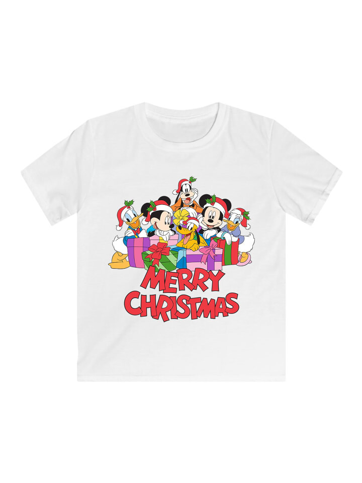 

Футболка F4NT4STIC Disney Micky Maus Weihnachten, белый