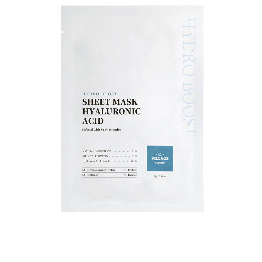 

Маска для лица Hydro boost sheet mask hyaluronic acid Village 11, 23г
