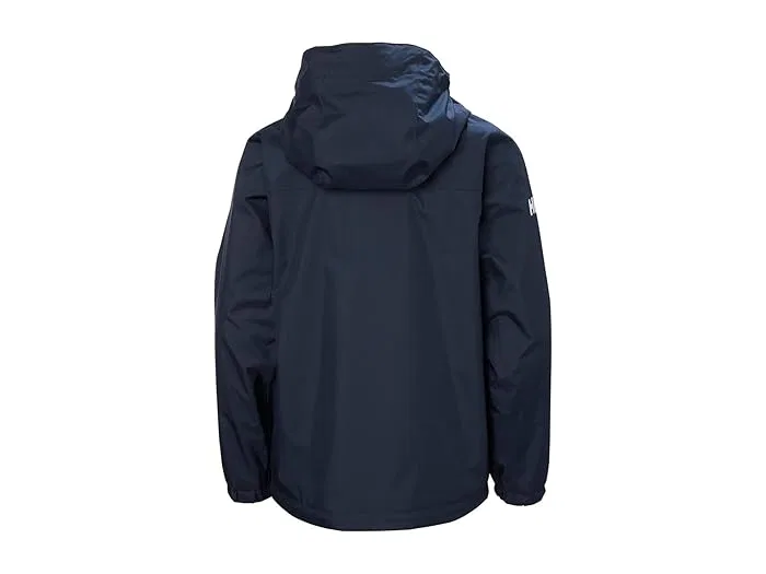 Куртка с капюшоном водонепроницаемая Crew Hooded Helly Hansen Kids, Navy — фото 2