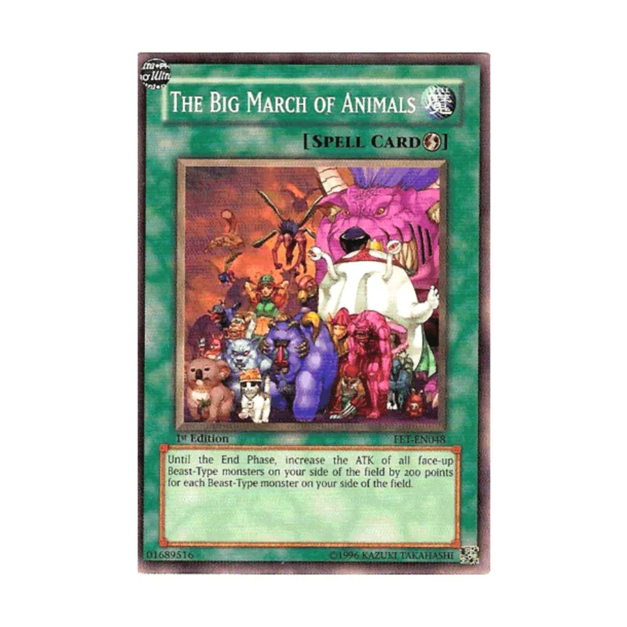 

CCG Большой Марш Зверей (Обычный), Yu-Gi-Oh - Flaming Eternity - Singles