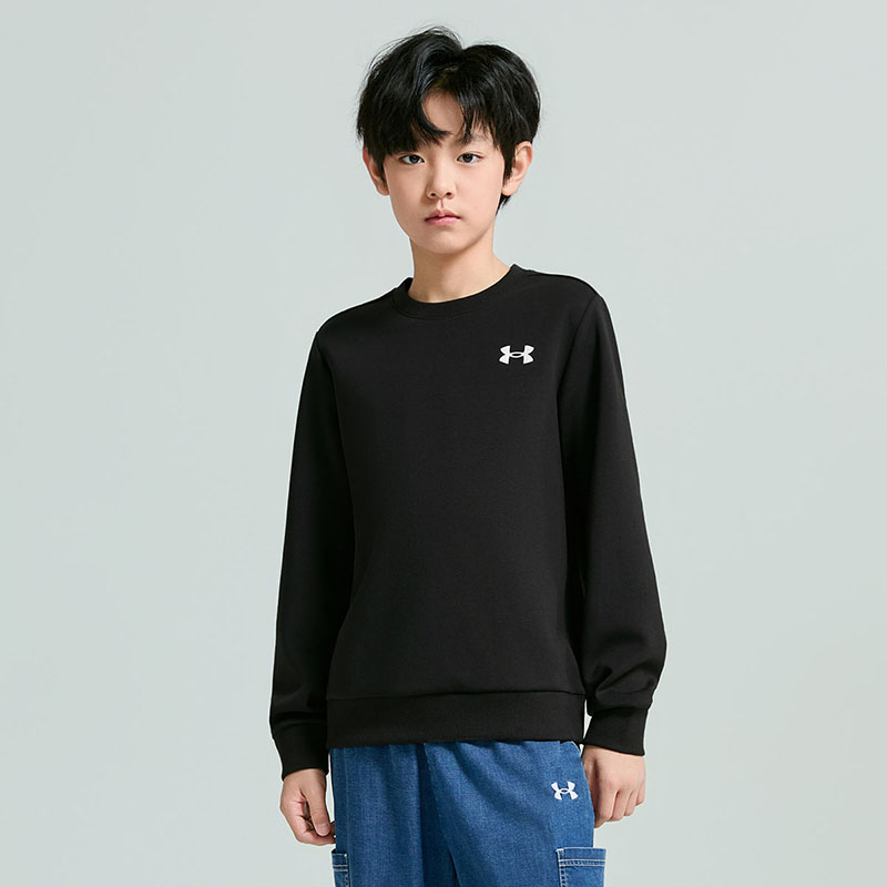 Свитшот UA Chinese New Year для подростков Under Armour, черный — фото 4