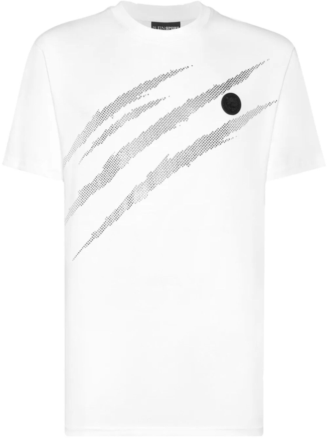 

Футболка Plein Sport Lamina Scratch, белый
