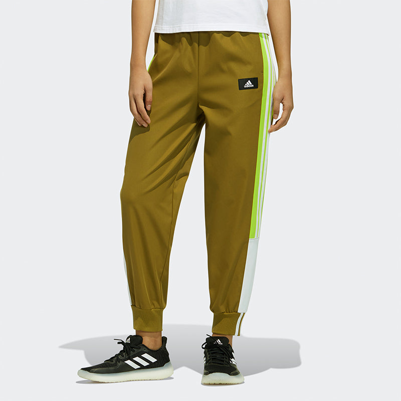 Спортивные брюки (WMNS) adidas Str Pt Cargo Colorblock Training Sports Long Pants/Trousers Brown GP0605 — фото 2