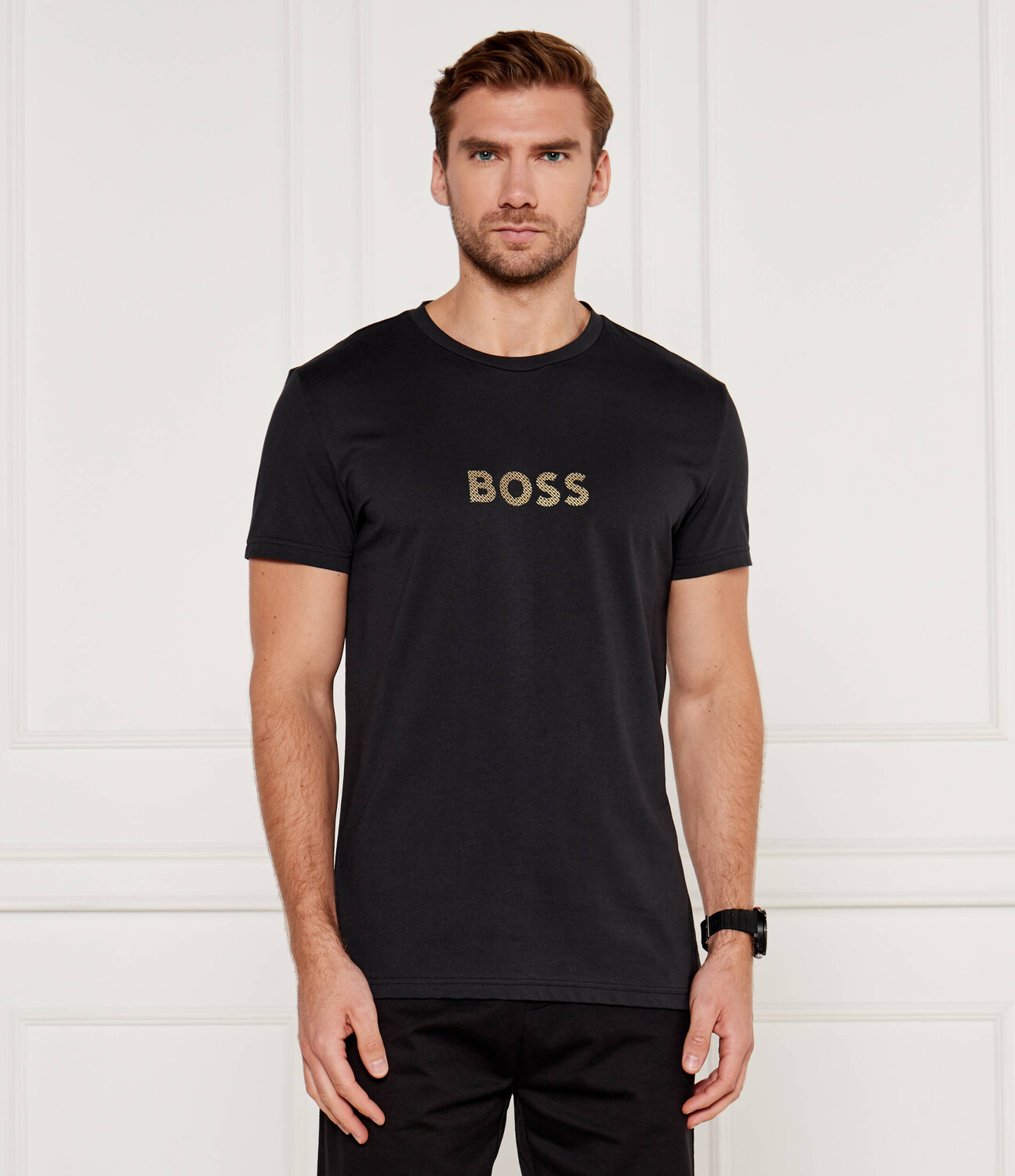 

Футболка BOSS BLACK special Regular Fit, черный