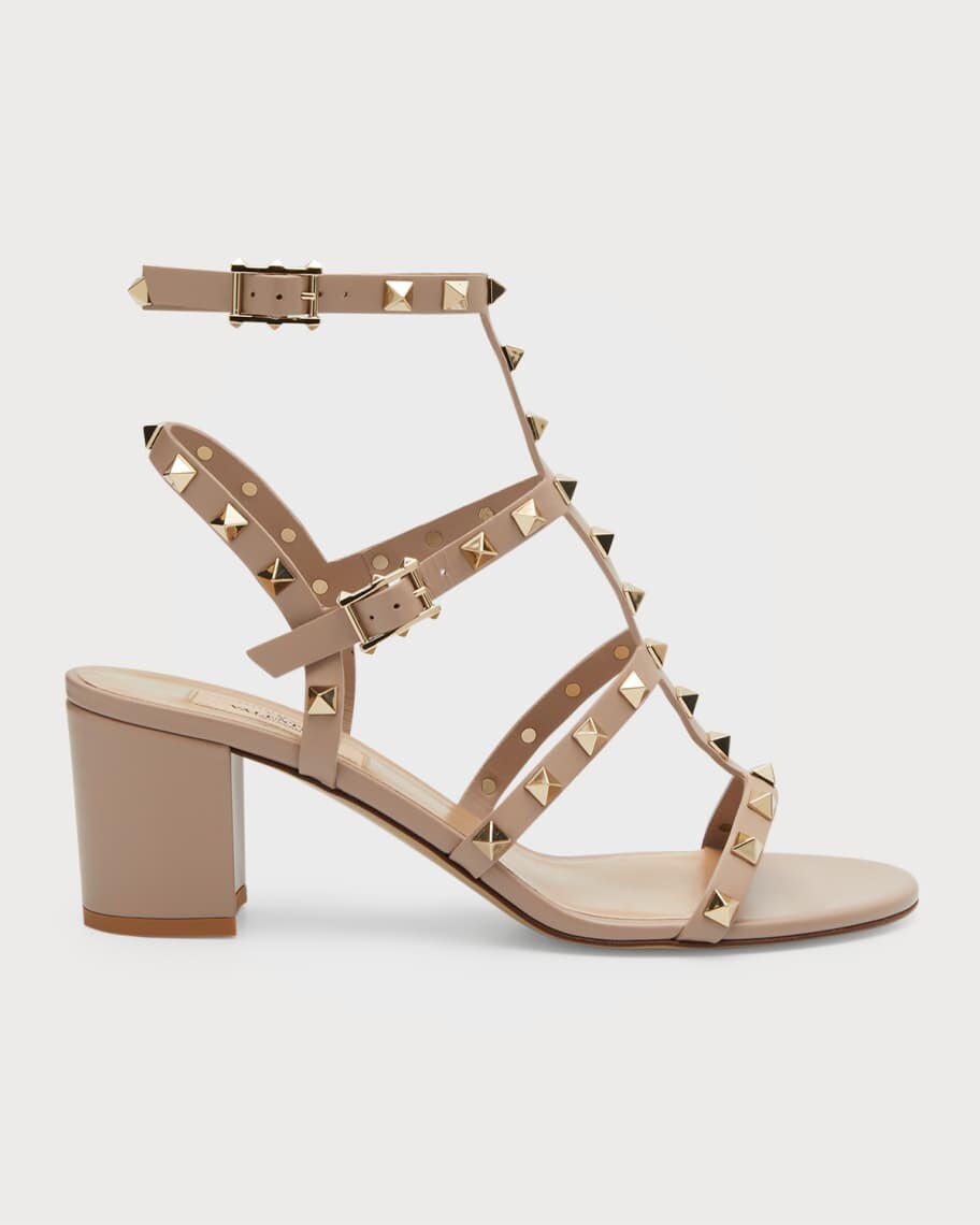 Кожаные сандалии Rockstud 60 мм Valentino Garavani