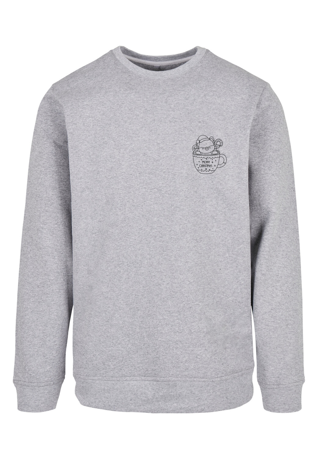 

Пуловер F4NT4STIC Sweatshirt Weihnachtstasse, цвет grau meliert