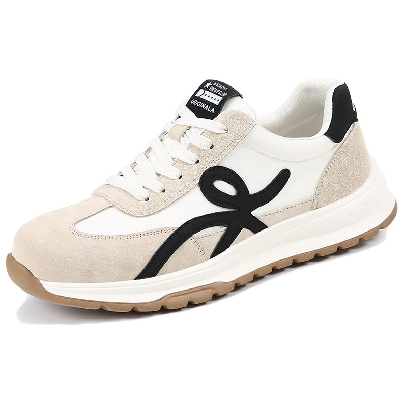 

Амортизирующие, износостойкие, низкие повседневные туфли для мужчин KACHILANG, Apricot Black