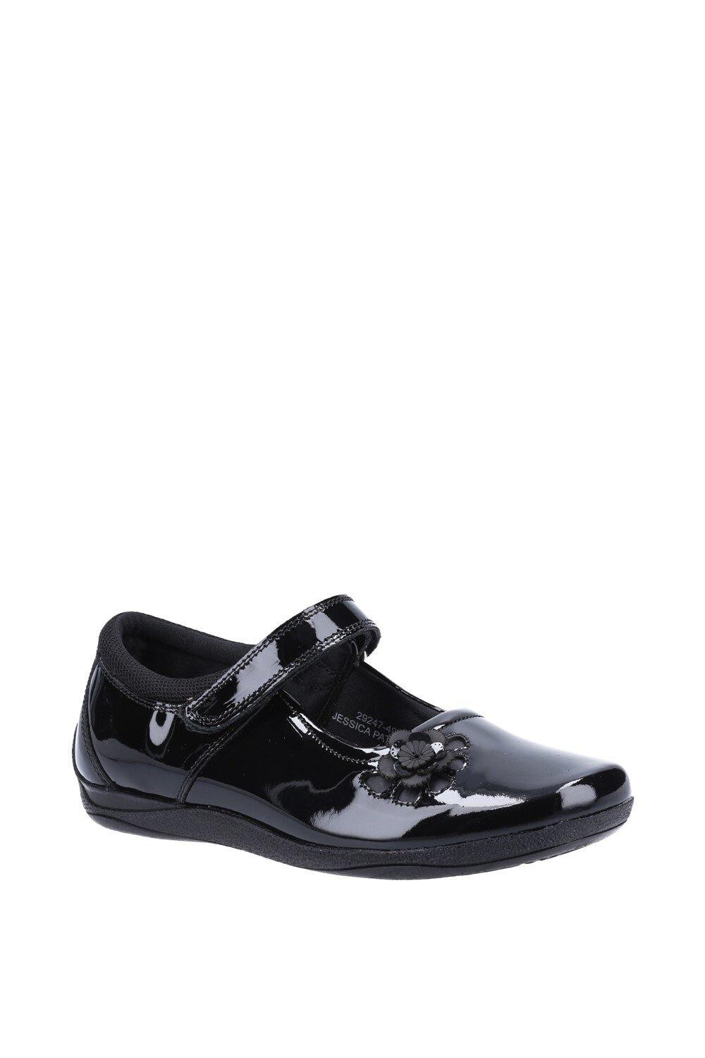 

Кожаные туфли Jessica Senior Patent Hush Puppies, черный