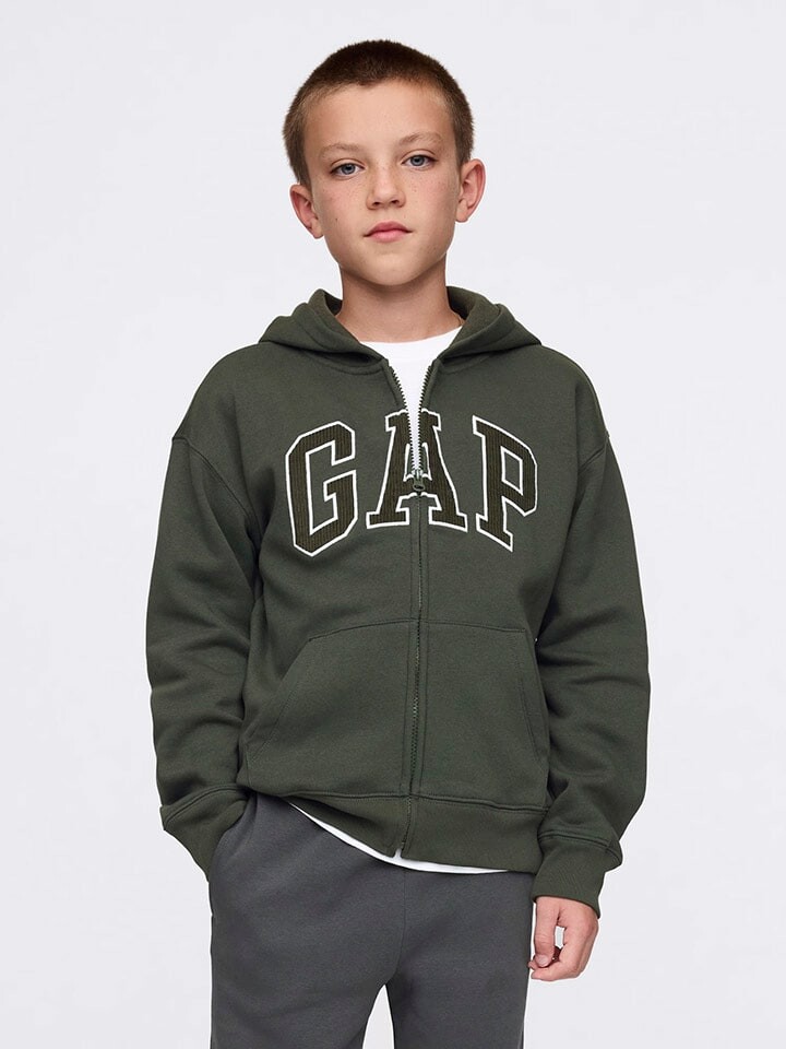 

Спортивная куртка GAP Sweatjacke, зеленый